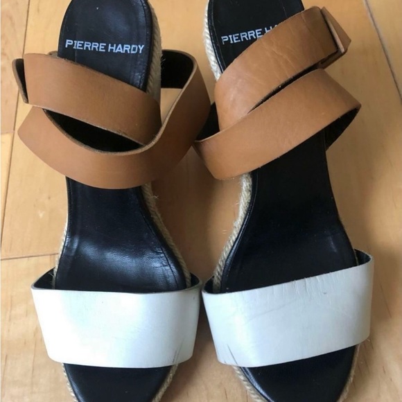 Pierre Hardy Wedges Espadrilles Sandals 35 US5